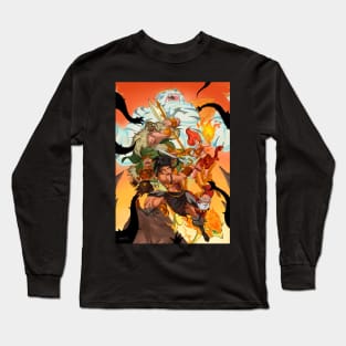 Beast Legion 5th Anniversary Print Long Sleeve T-Shirt